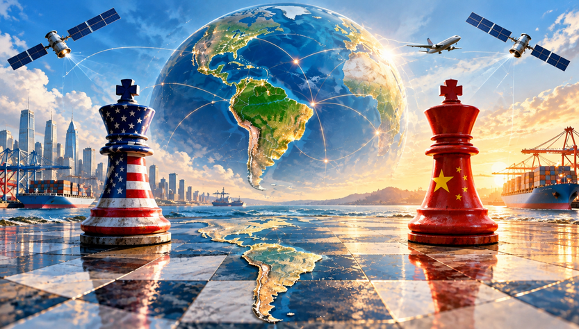 El mundo en disputa: Estados Unidos, China y el futuro de Nuestra América